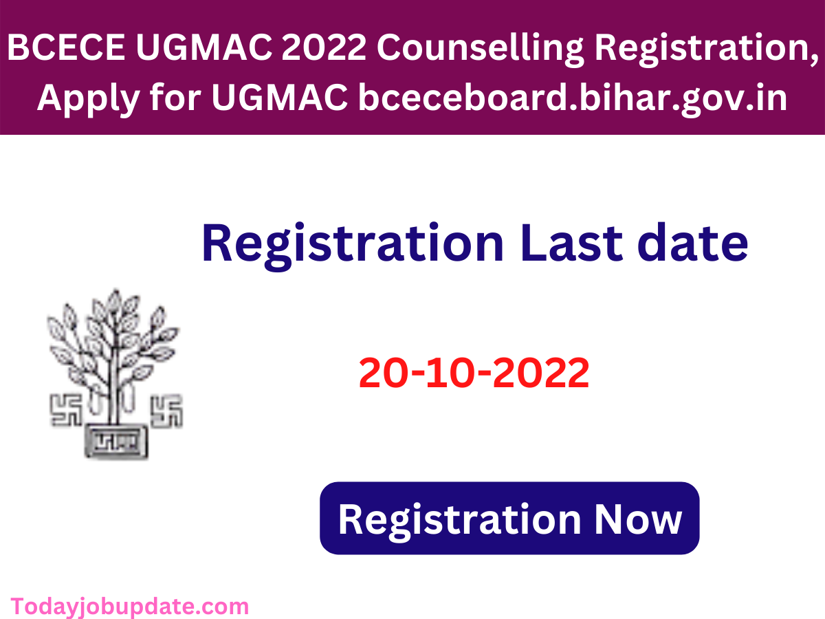 BCECE UGMAC 2022 Counselling Registration