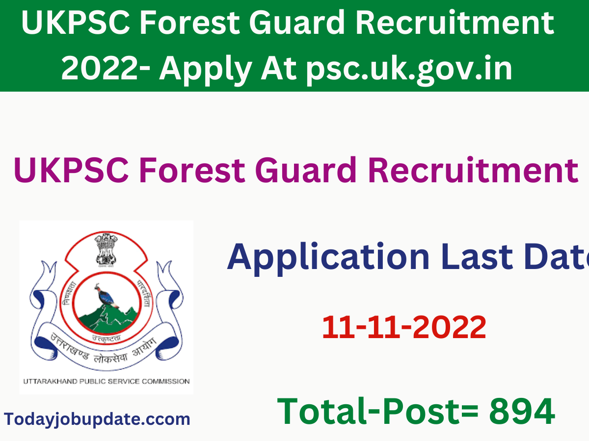 UKPSC Forest Guard Recruitment