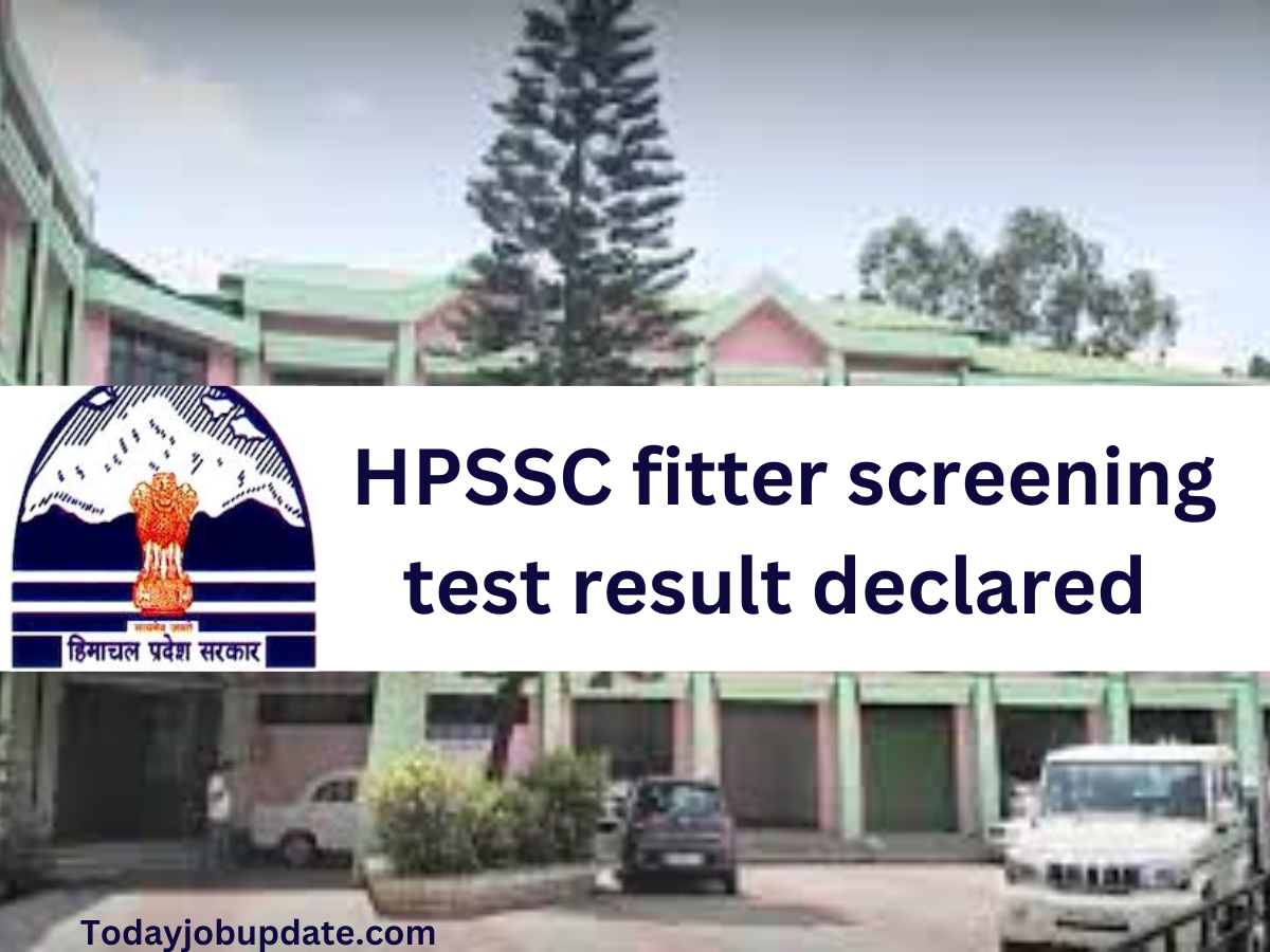 HPSSC fitter screening test result (1)