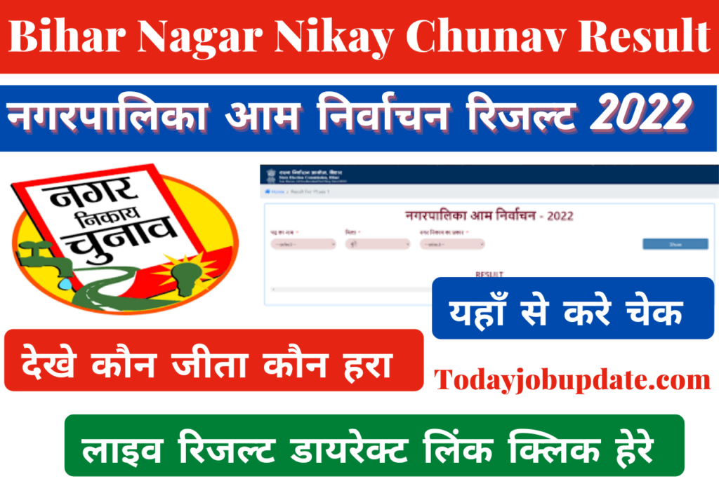 Bihar Nagar Nikay Chunav Result