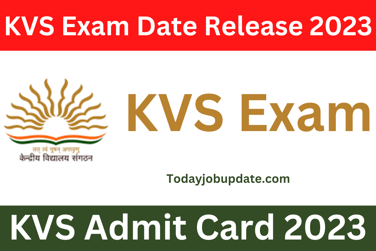 KVS Exam Date Release 2023