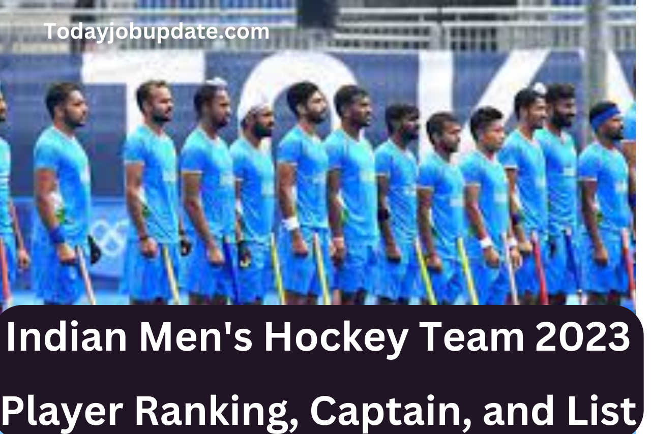 Indian Men's Hockey Team 2023